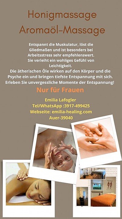 Honigmassage nur für Frauen