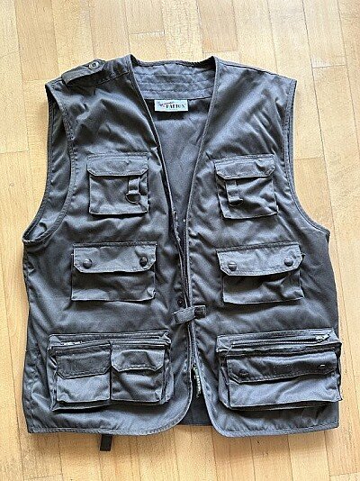Fischerweste Anglerweste Gilet Fischer