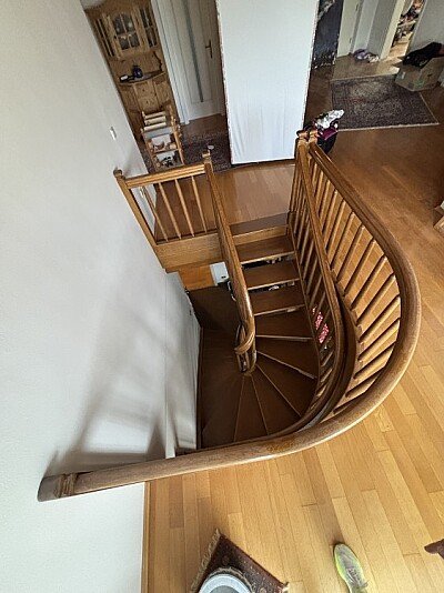 Wendeltreppe Massivholz günstig